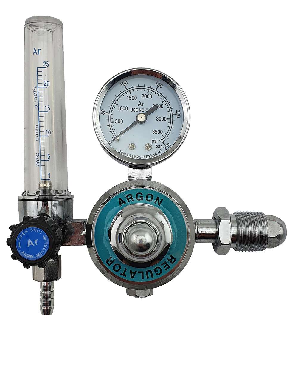 เกจ์ปรับแรงดันแก๊สอาร์กอน  ( Argon Regulator  )